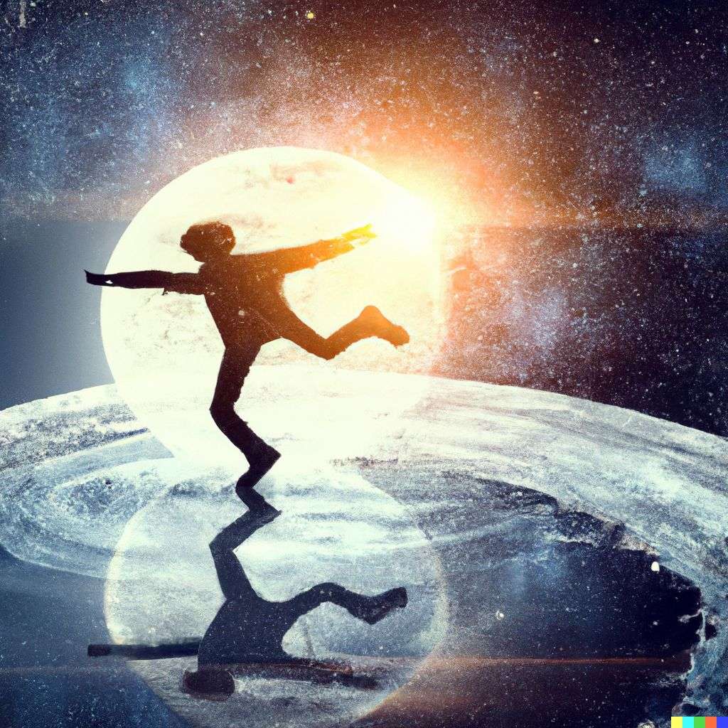 the discovery of gravity, mixed media